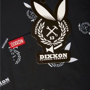 DIXXON Flannel Co Shirt XS Extra Small The Gent Short Sleeve Button-Down